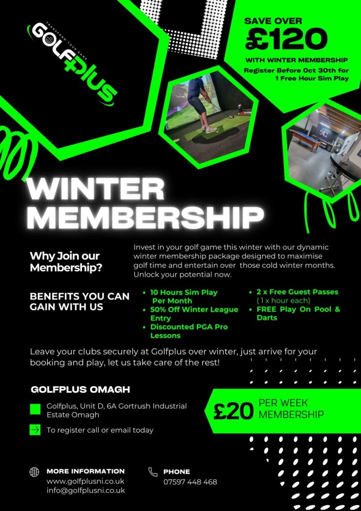 GOLFPLUS Omagh Winter Membership